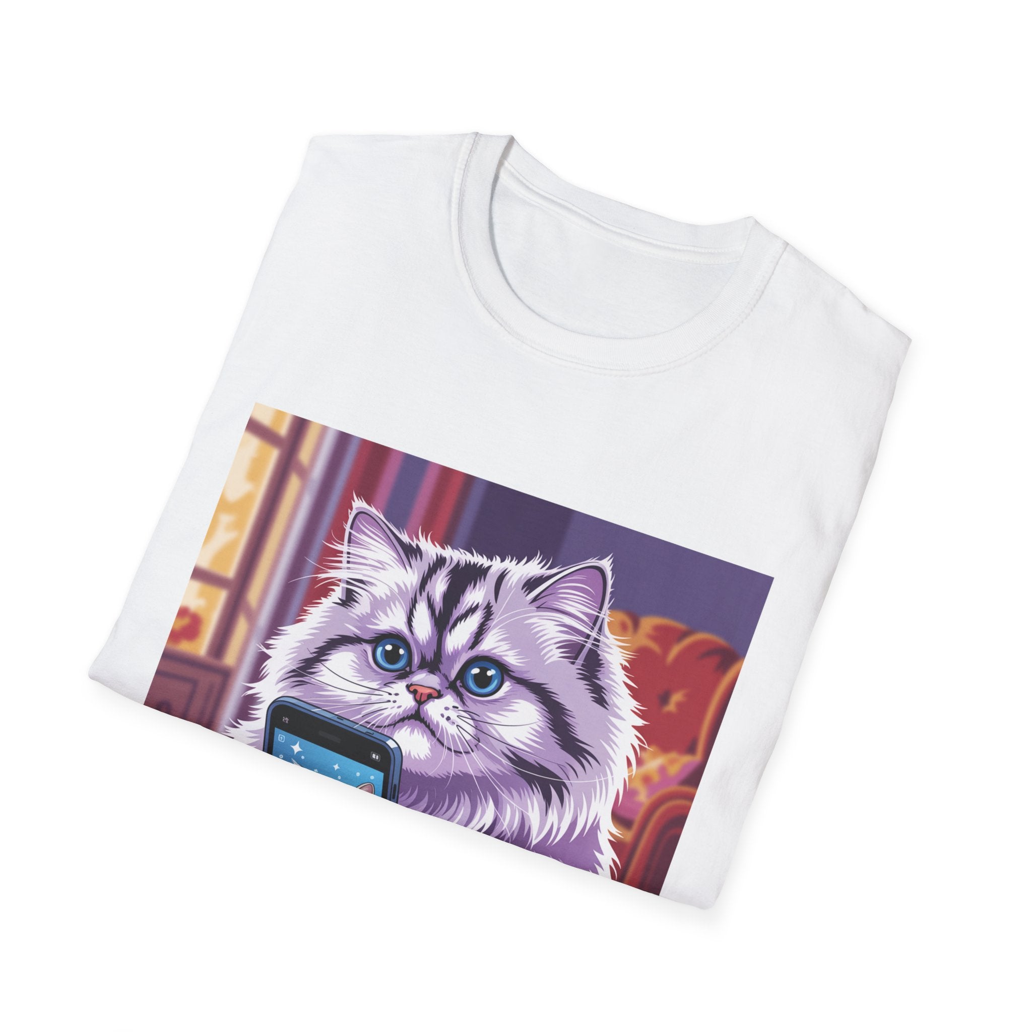Cat Lover's Unisex T-Shirt, Funny Apparel, Gift for Cat Owners, Pet Lover Gift, Cute Cat Design Tee