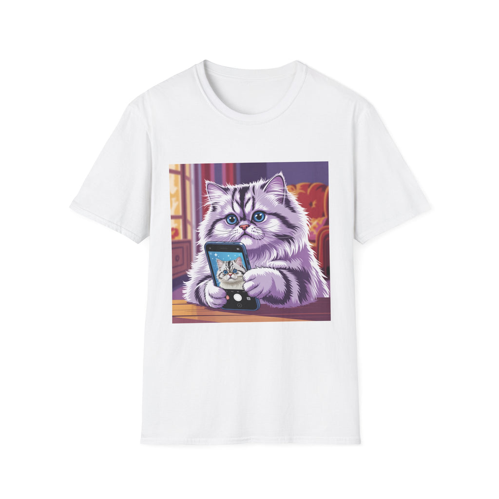 Cat Lover's Unisex T-Shirt, Funny Apparel, Gift for Cat Owners, Pet Lover Gift, Cute Cat Design Tee
