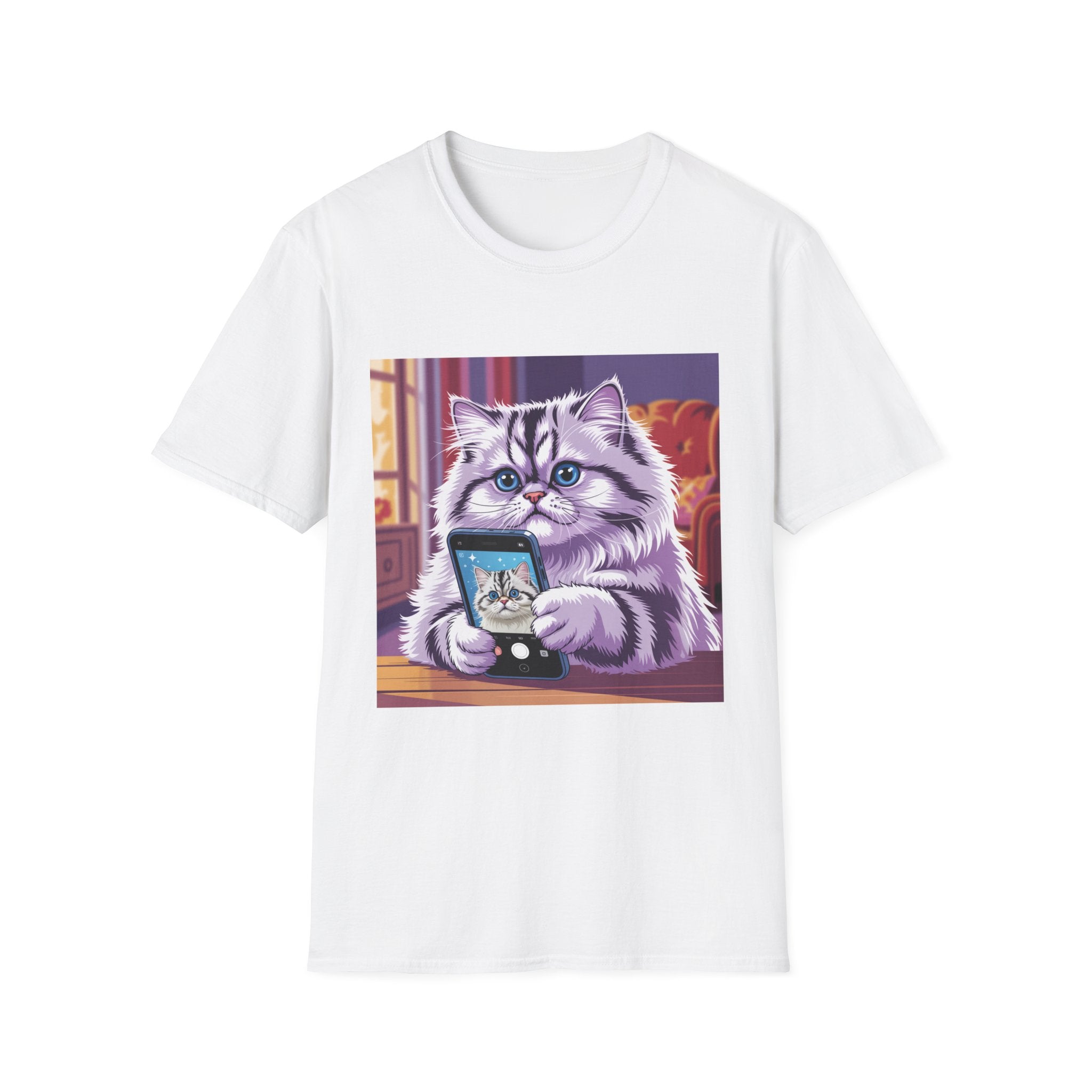 Cat Lover's Unisex T-Shirt, Funny Apparel, Gift for Cat Owners, Pet Lover Gift, Cute Cat Design Tee