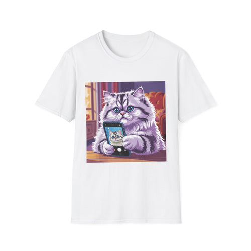 Cat Lover's Unisex T-Shirt, Funny Apparel, Gift for Cat Owners, Pet Lover Gift, Cute Cat Design Tee
